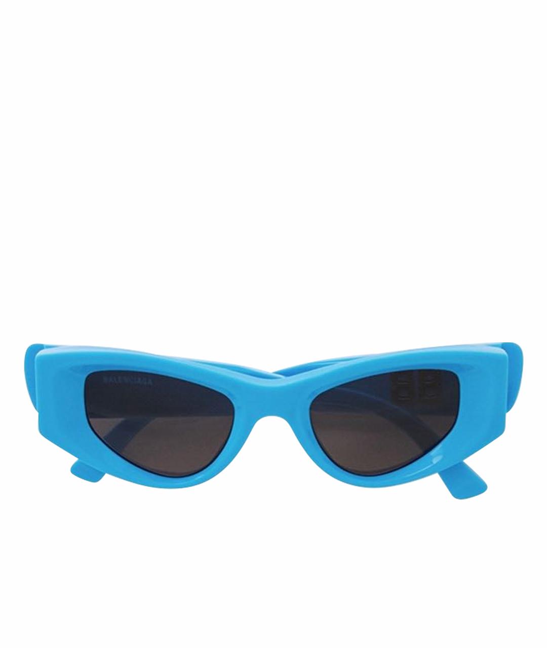BALENCIAGA Синие солнцезащитные очки, фото 1