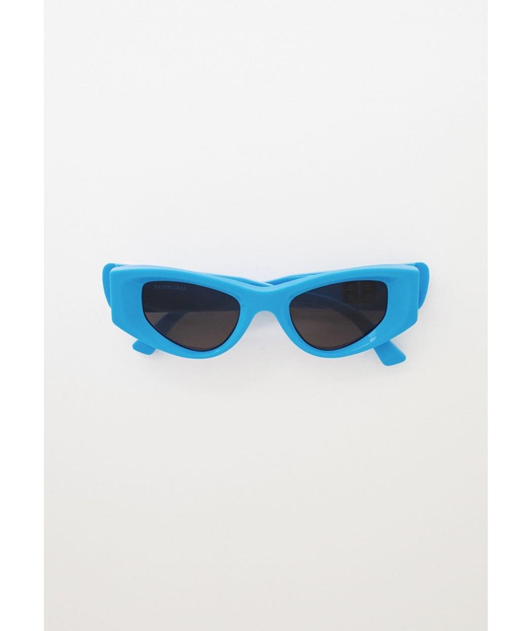 BALENCIAGA Синие солнцезащитные очки, фото 5