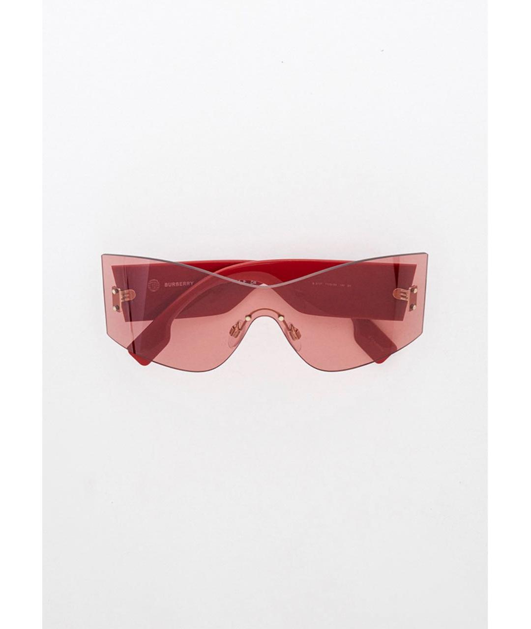 BURBERRY Розовые солнцезащитные очки, фото 5