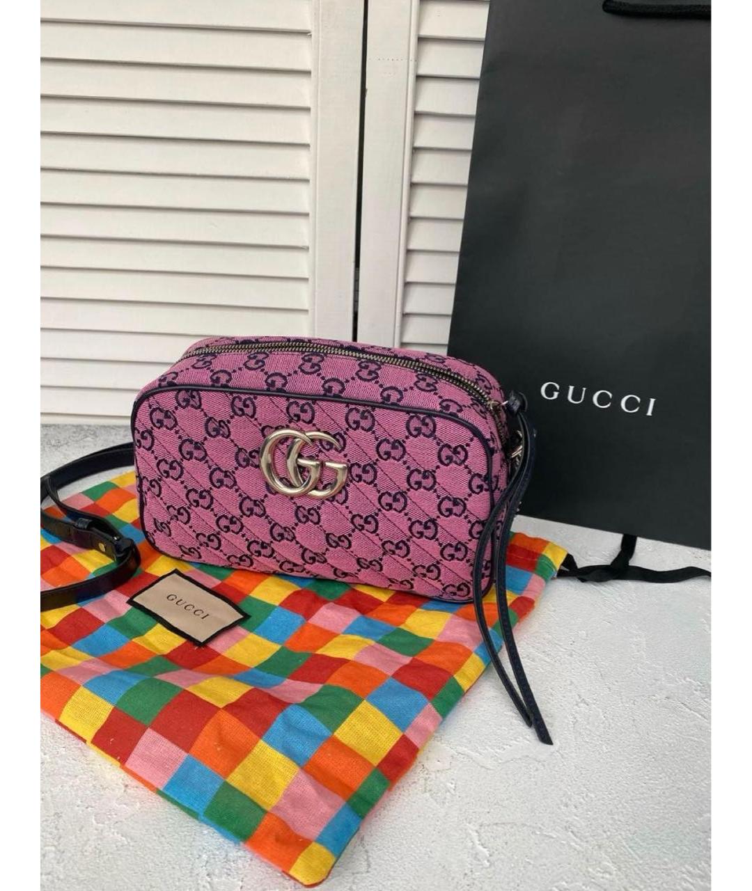 GUCCI Розовая сумка через плечо, фото 2