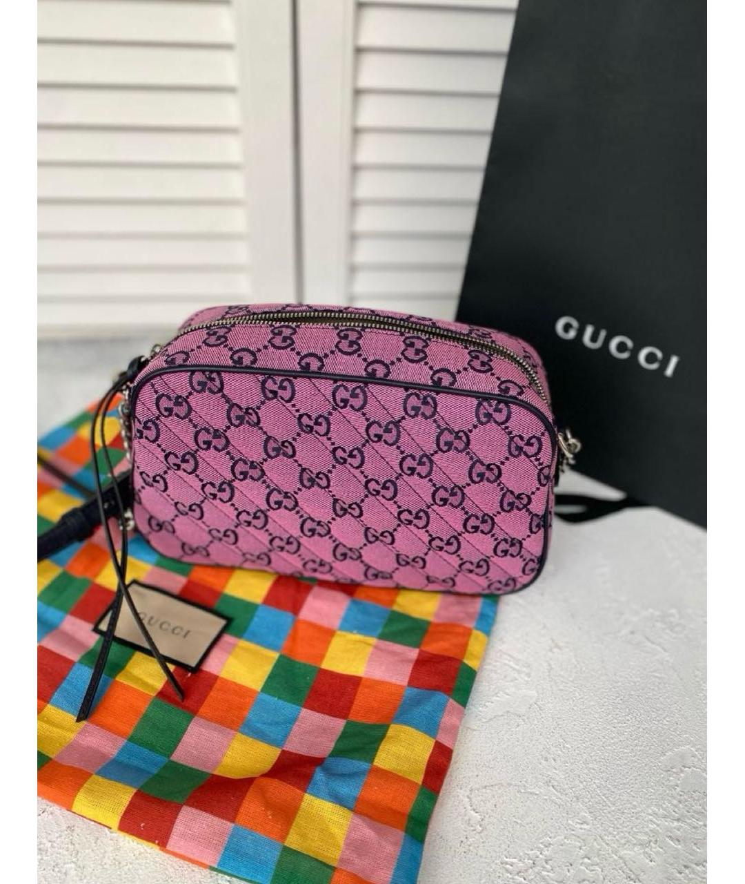 GUCCI Розовая сумка через плечо, фото 5