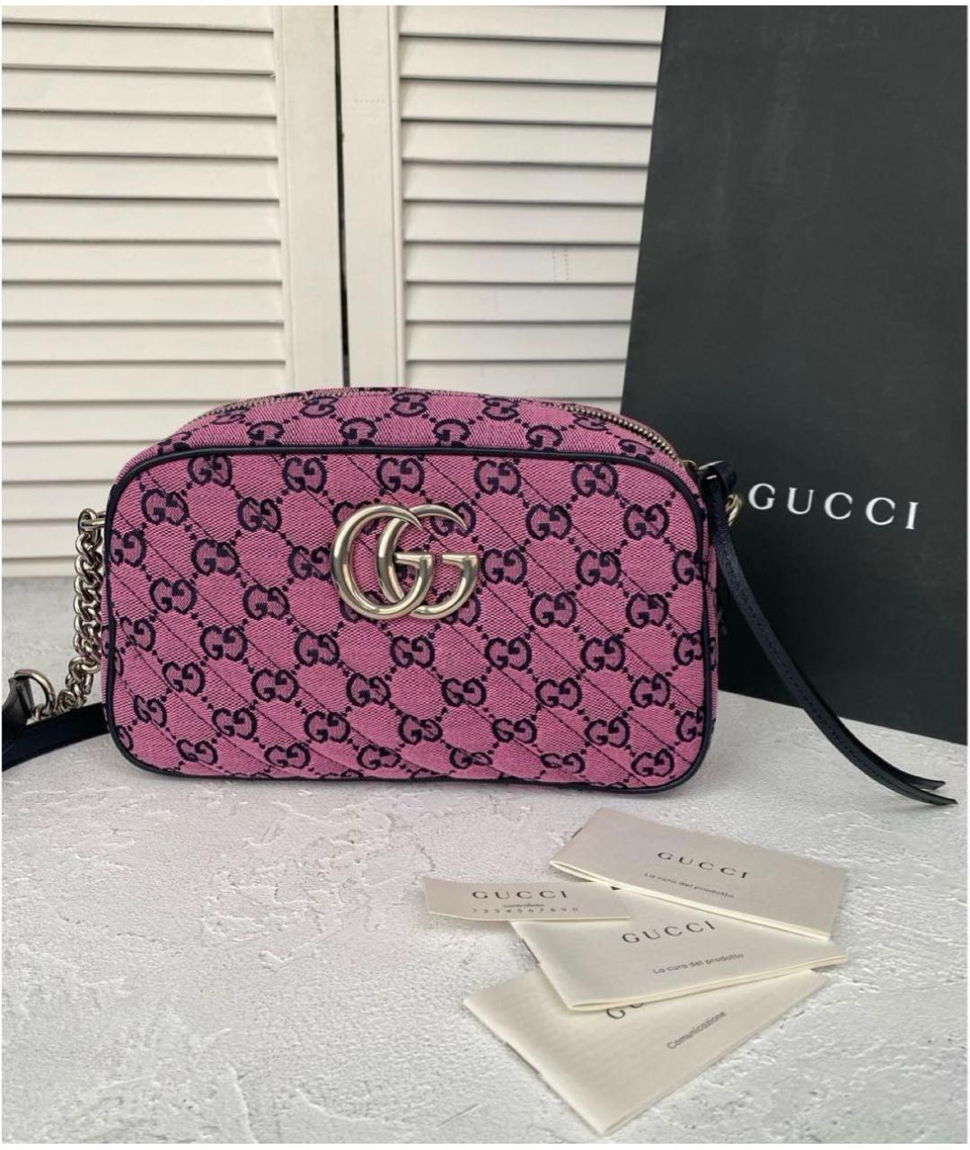 GUCCI Розовая сумка через плечо, фото 3