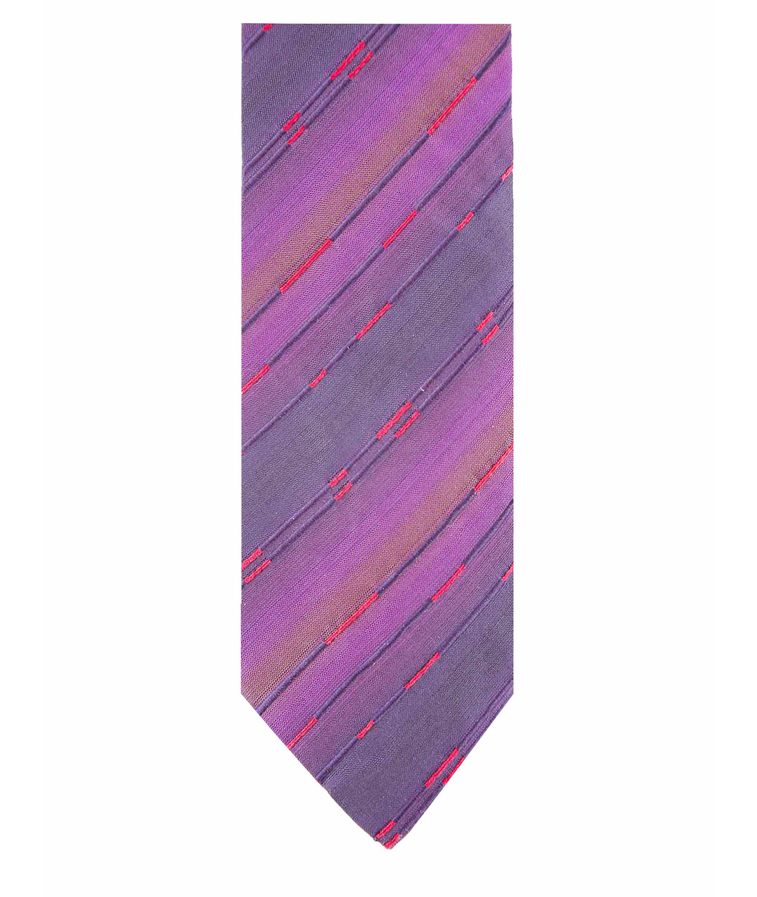 KENZO Фиолетовый шелковый галстук, фото 1