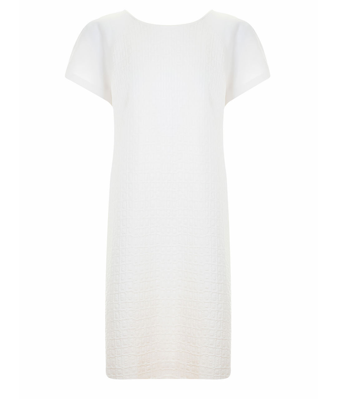 ESCADA Белое полиэстеровое повседневное платье, фото 1