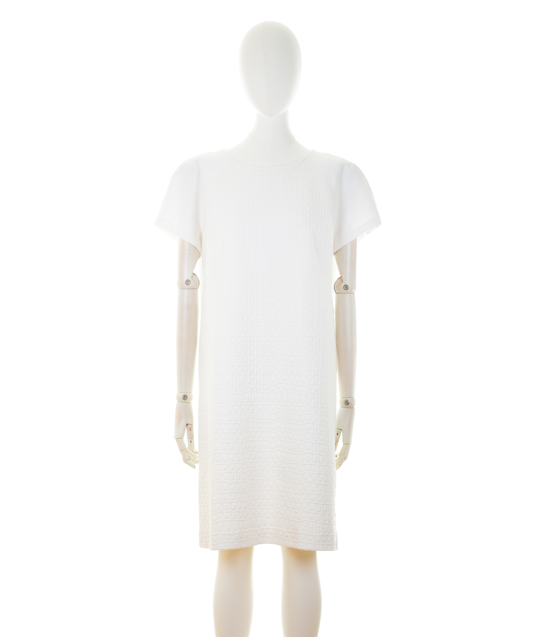 ESCADA Белое полиэстеровое повседневное платье, фото 8