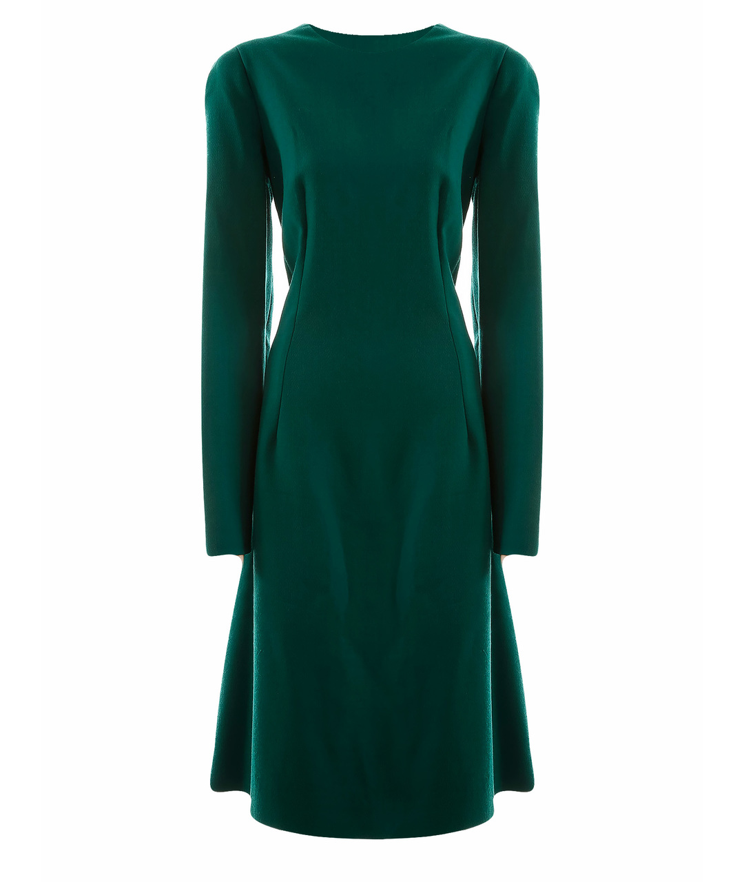 DOLCE&GABBANA Зеленые шерстяное повседневное платье, фото 1