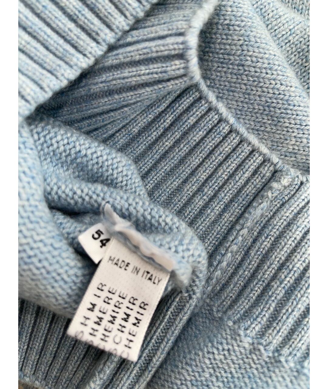 KITON Голубой кашемировый джемпер / свитер, фото 5