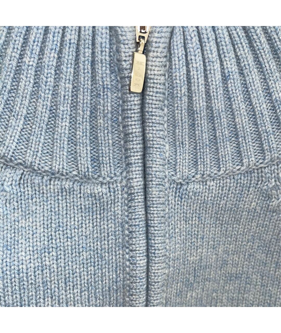 KITON Голубой кашемировый джемпер / свитер, фото 6