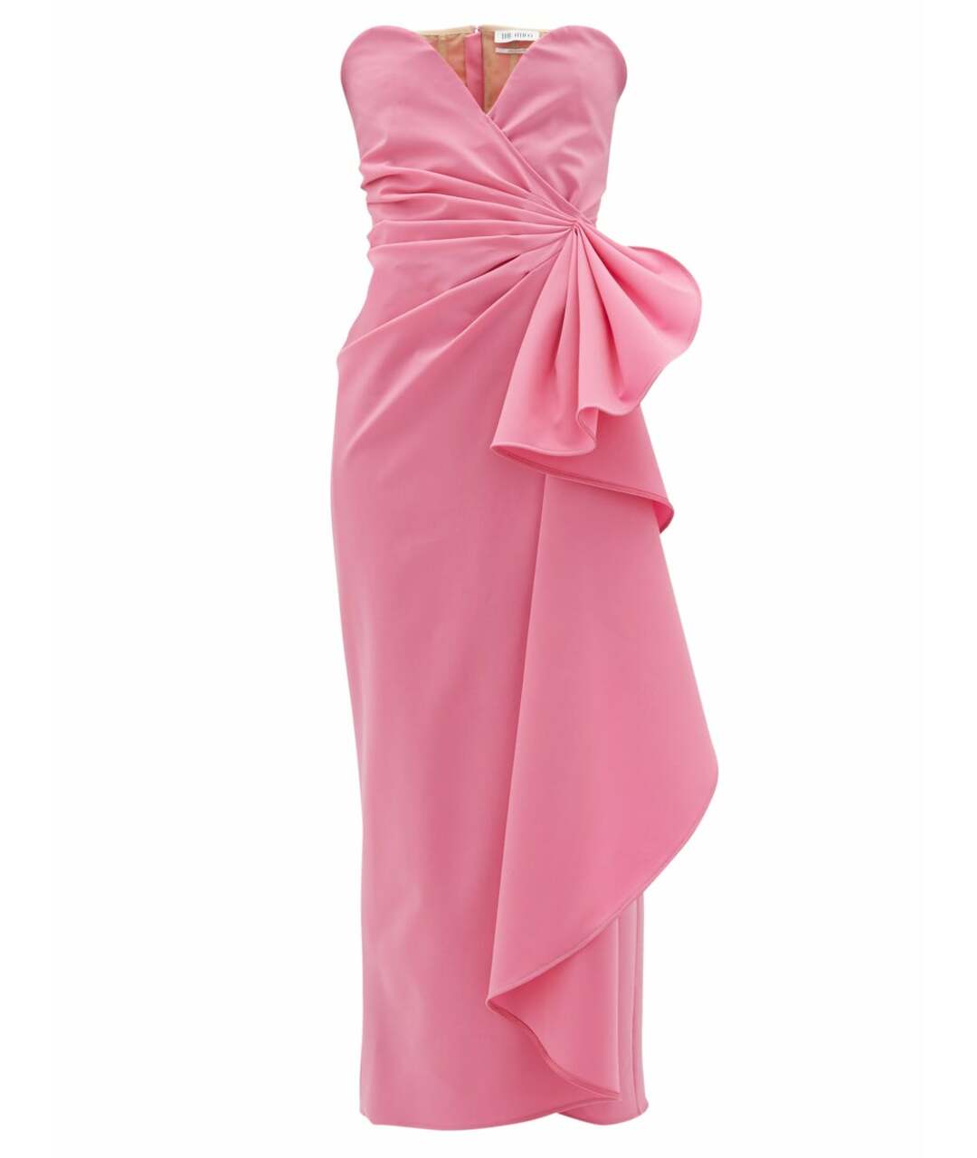 THE ATTICO Розовое вечернее платье, фото 1