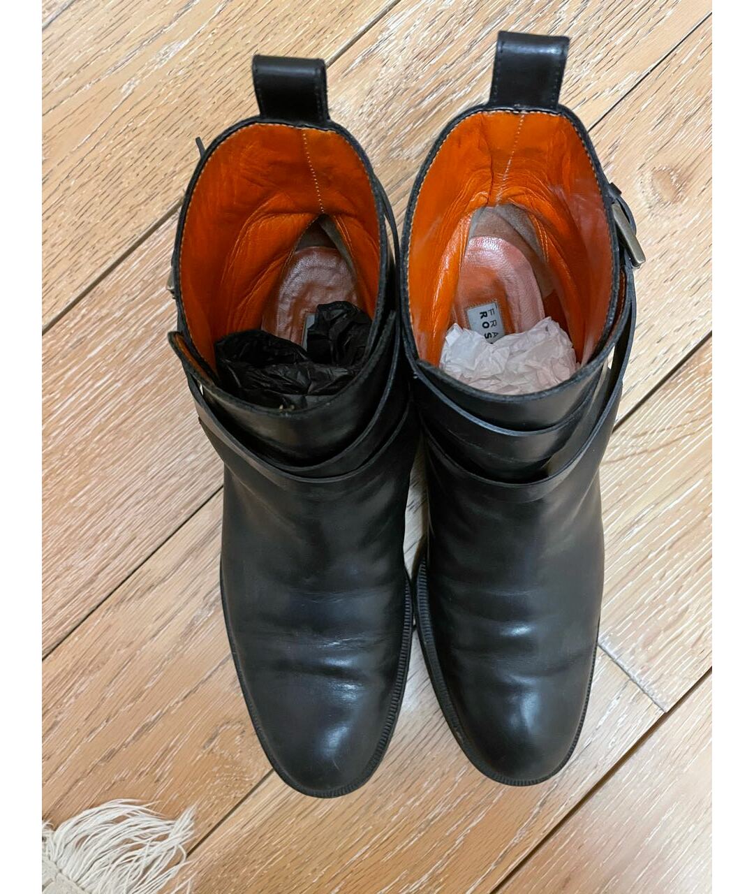 FRATELLI ROSSETTI Черные кожаные ботинки, фото 3