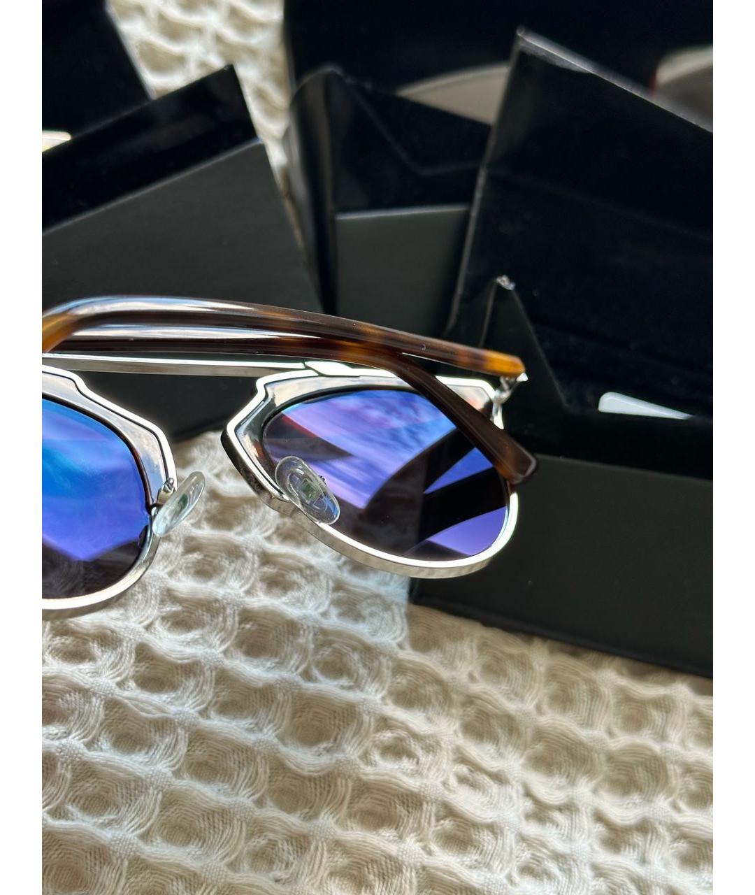 CHRISTIAN DIOR Металлические солнцезащитные очки, фото 5