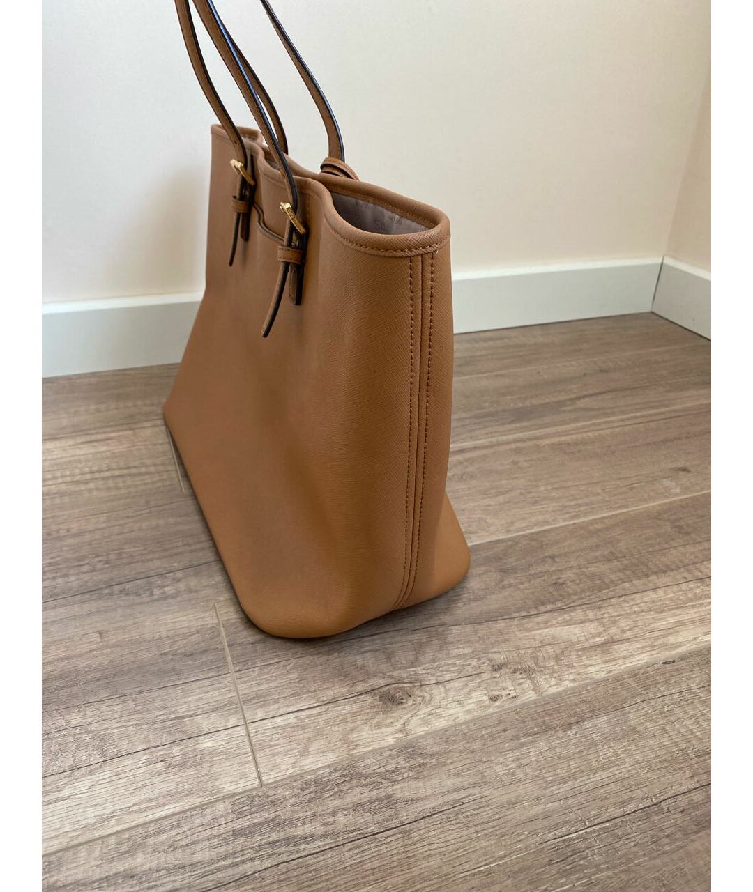 MICHAEL MICHAEL KORS Коричневая дорожная/спортивная сумка из искусственной кожи, фото 2