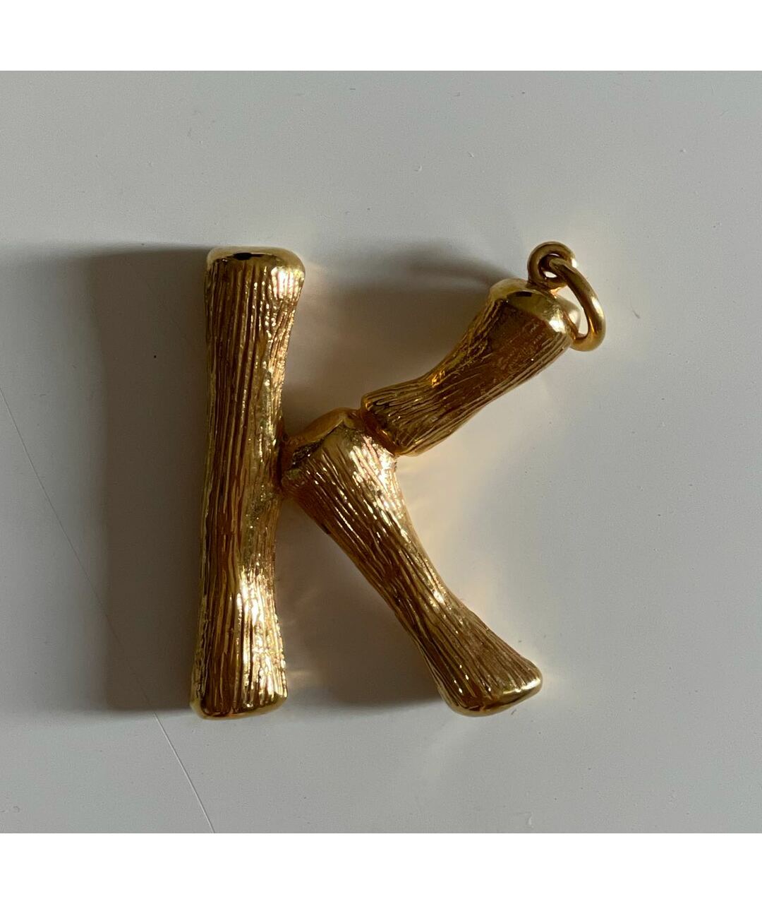 CELINE PRE-OWNED Золотое латунное колье, фото 4