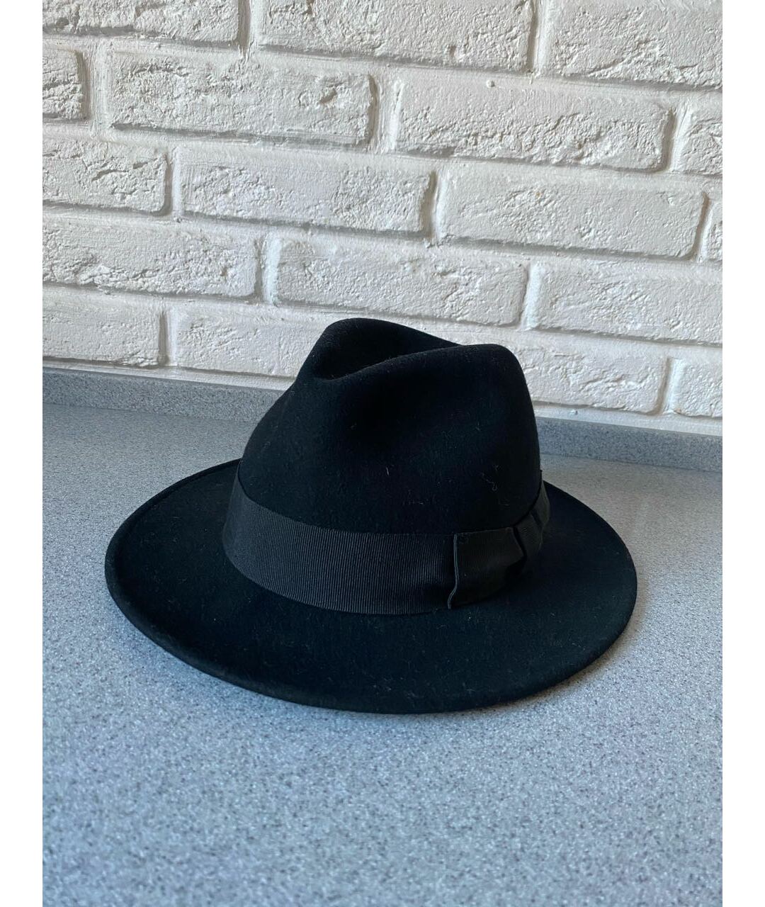 STEFANEL Черная шерстяная шляпа, фото 5