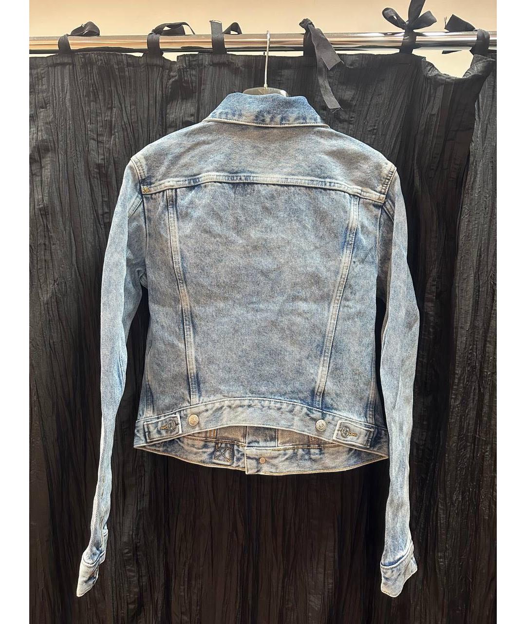 DIESEL Голубая деним куртка, фото 3