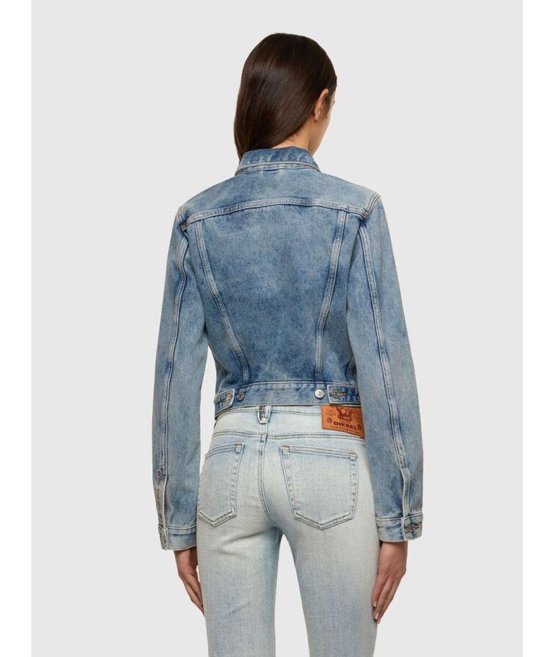 DIESEL Голубая деним куртка, фото 6