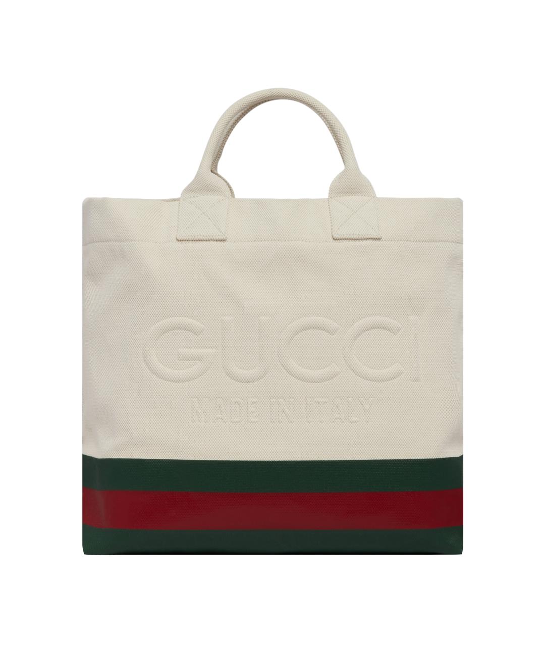 GUCCI Бежевая сумка тоут, фото 1