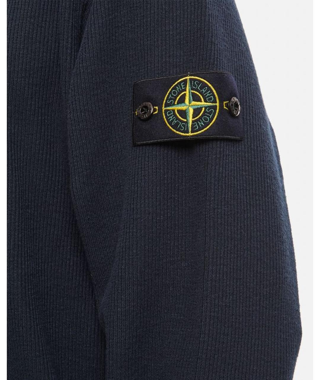 STONE ISLAND Синий джемпер / свитер, фото 5