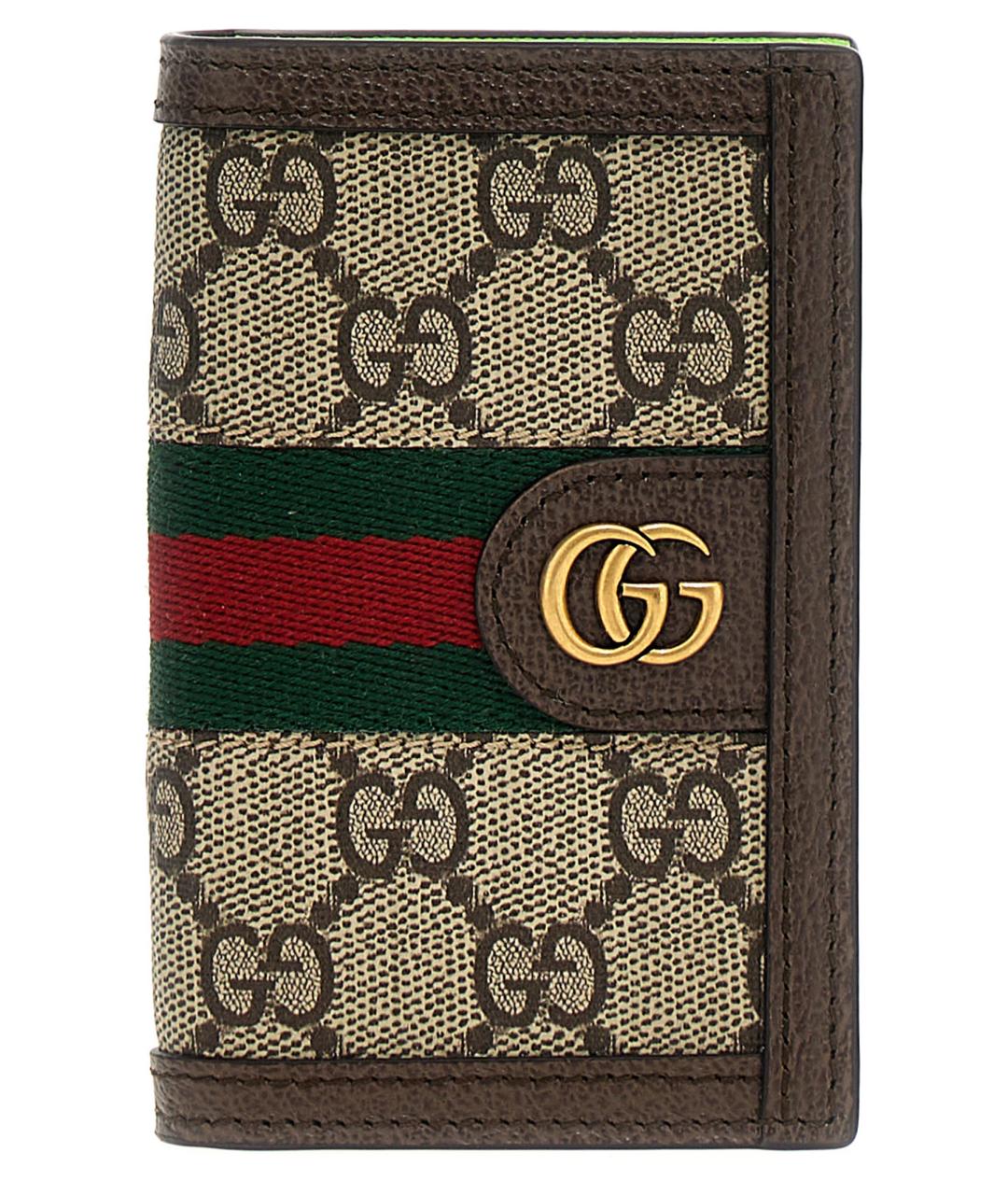 GUCCI Зеленый кардхолдер, фото 1