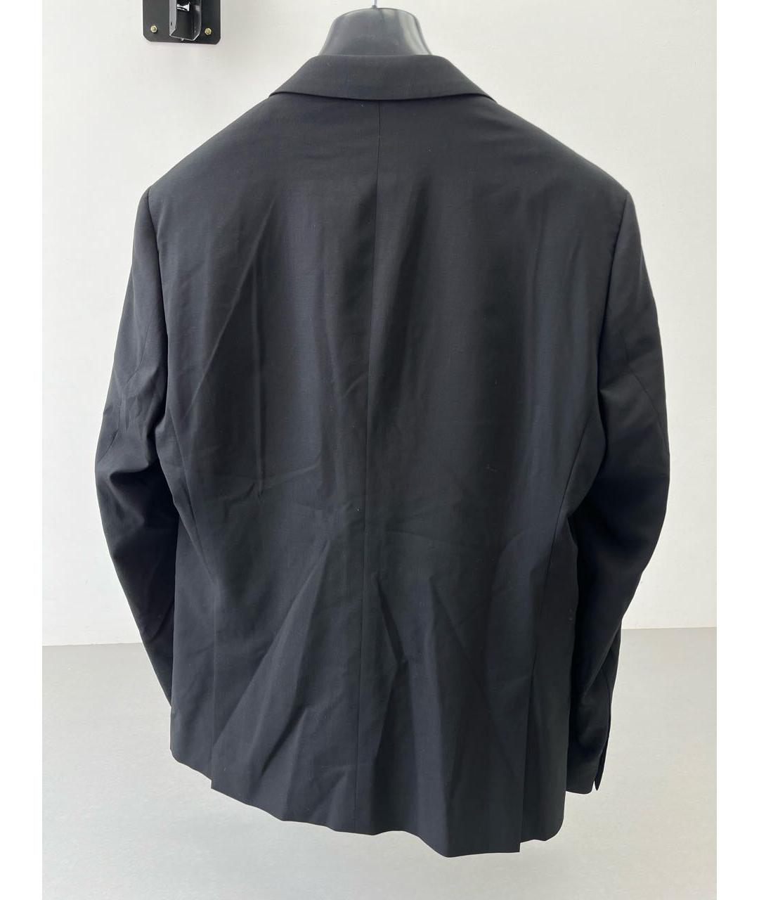 SANDRO Черный шерстяной жакет/пиджак, фото 2
