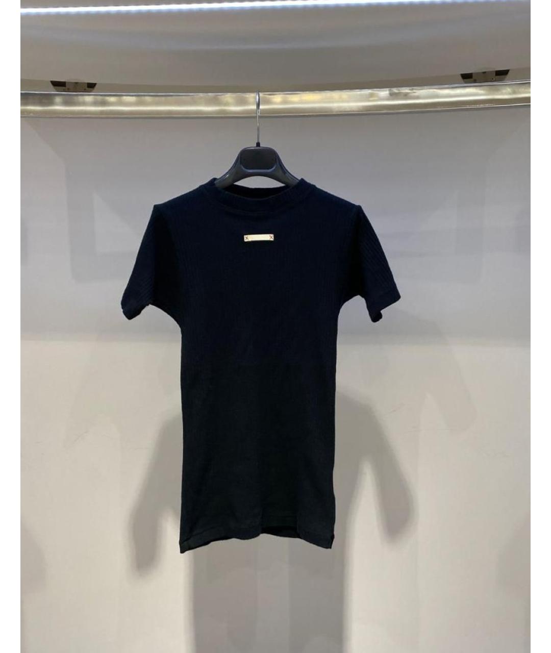 MAISON MARGIELA Черная футболка, фото 3