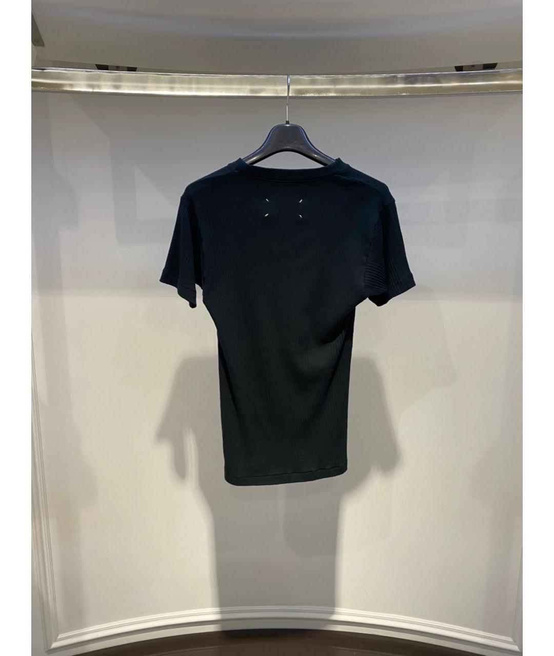 MAISON MARGIELA Черная футболка, фото 2