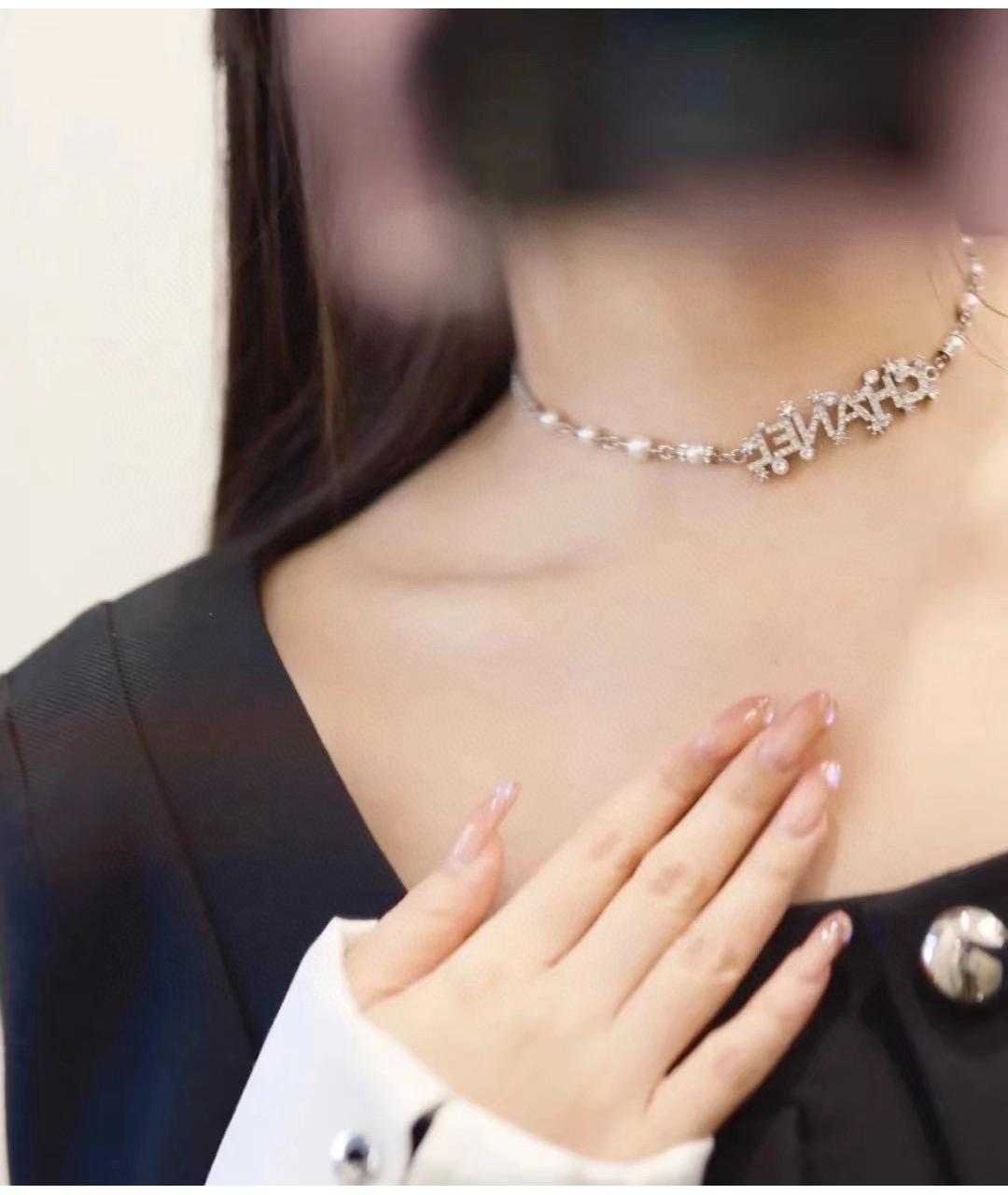CHANEL Серебряная металлическая подвеска, фото 5