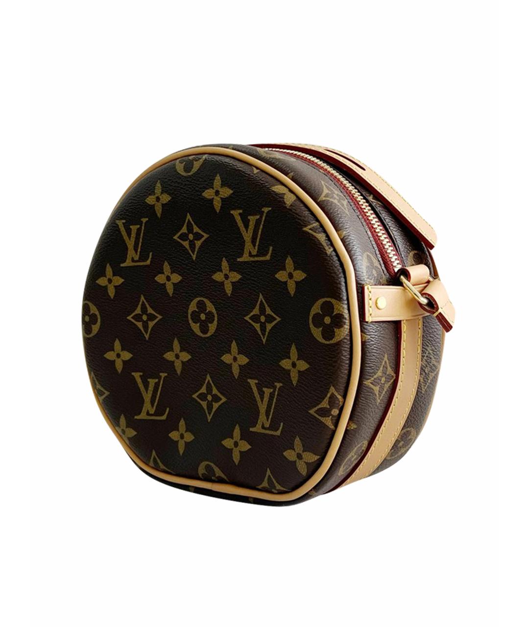 LOUIS VUITTON Коричневая сумка через плечо из искусственной кожи, фото 1