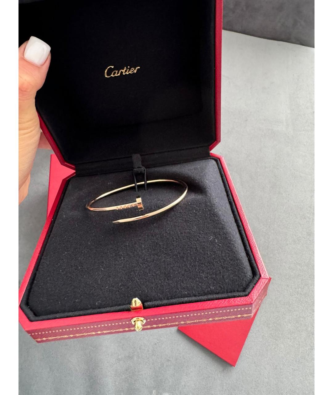 CARTIER Розовый браслет из розового золота, фото 3