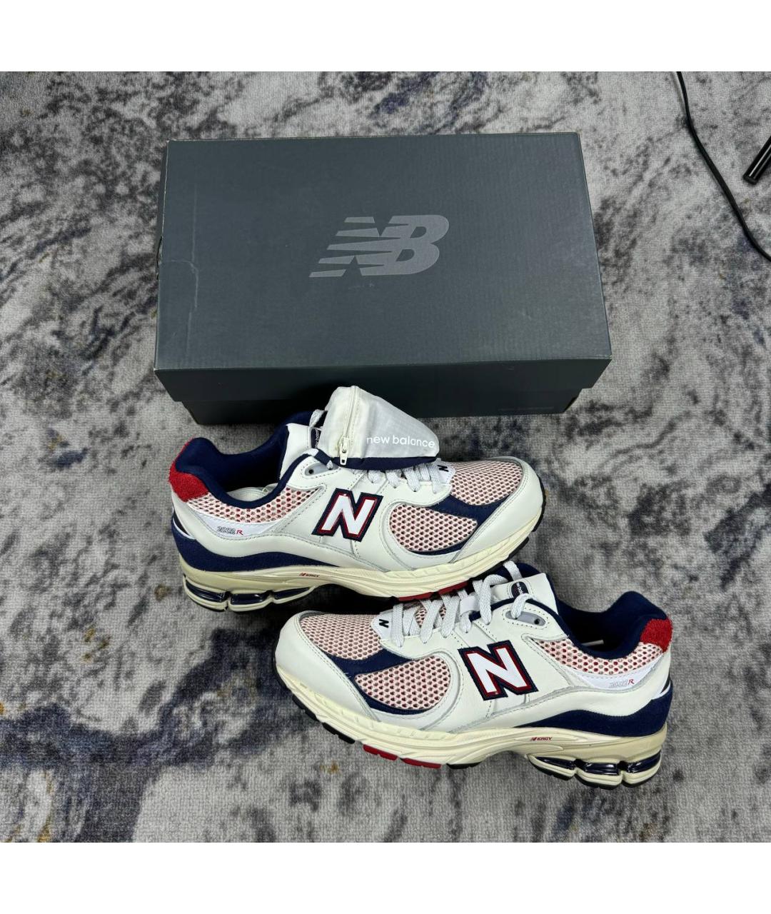 NEW BALANCE Красные низкие кроссовки / кеды, фото 2