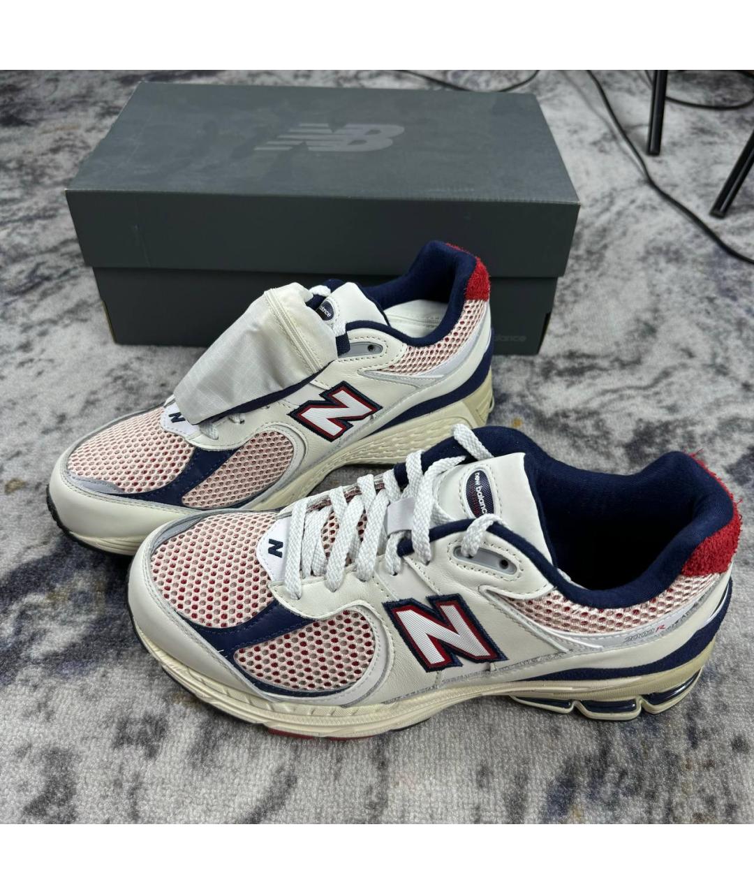 NEW BALANCE Красные низкие кроссовки / кеды, фото 6