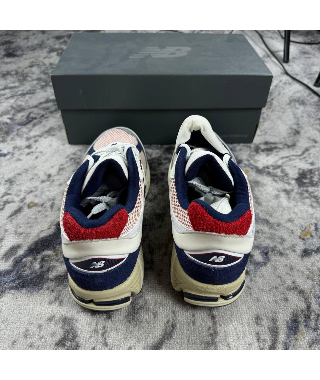 NEW BALANCE Красные низкие кроссовки / кеды, фото 5