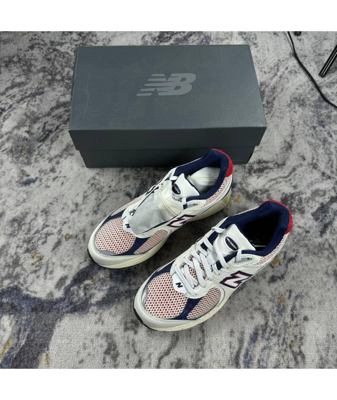 NEW BALANCE Красные низкие кроссовки / кеды, фото 4