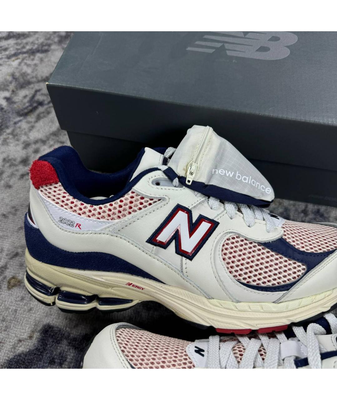 NEW BALANCE Красные низкие кроссовки / кеды, фото 3