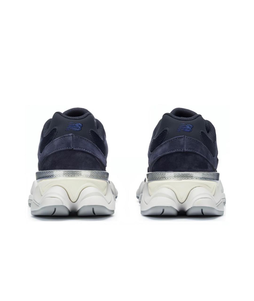 NEW BALANCE Темно-синие замшевые кроссовки, фото 4