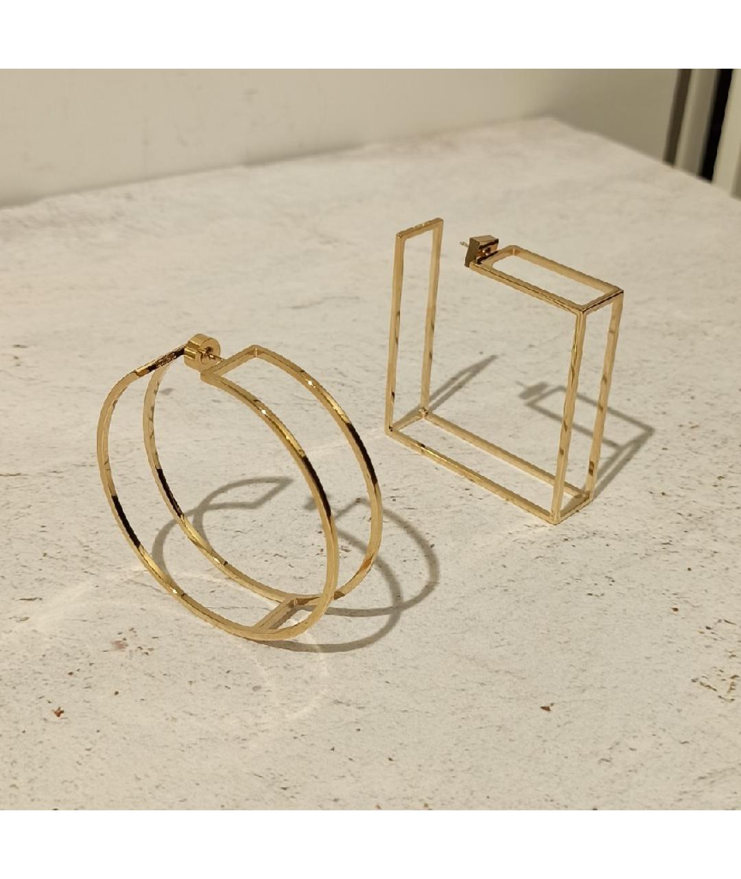 JACQUEMUS Золотые серьги, фото 4