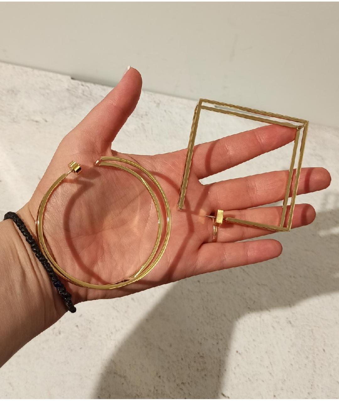 JACQUEMUS Золотые серьги, фото 8