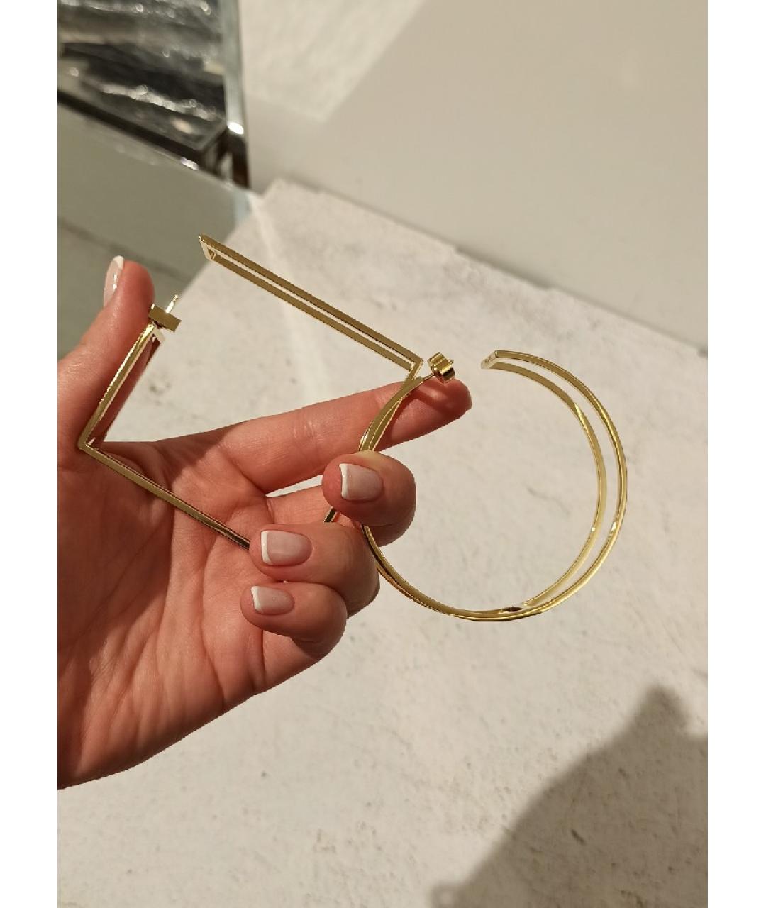 JACQUEMUS Золотые серьги, фото 7