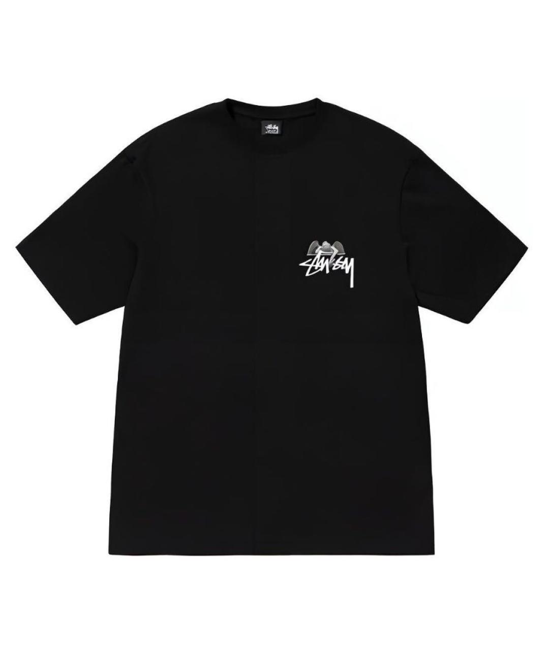 STUSSY Белая хлопковая футболка, фото 1