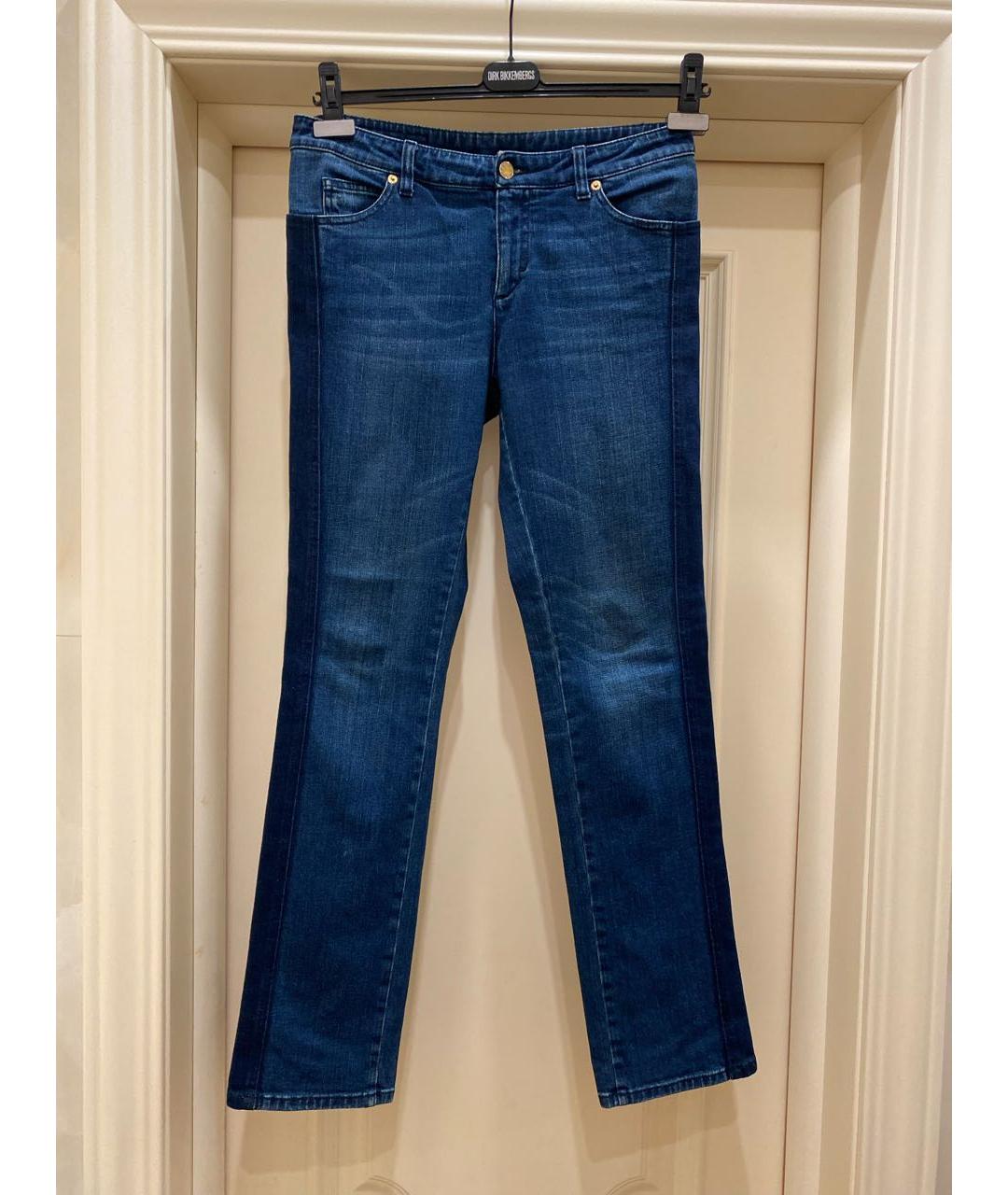 LOUIS VUITTON Темно-синие прямые джинсы, фото 8