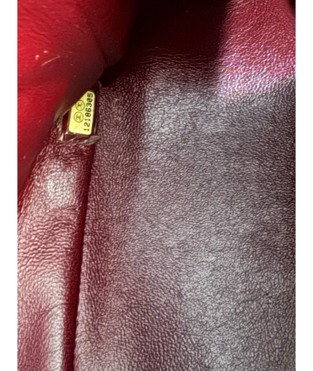 CHANEL PRE-OWNED Антрацитовая кожаная сумка через плечо, фото 5