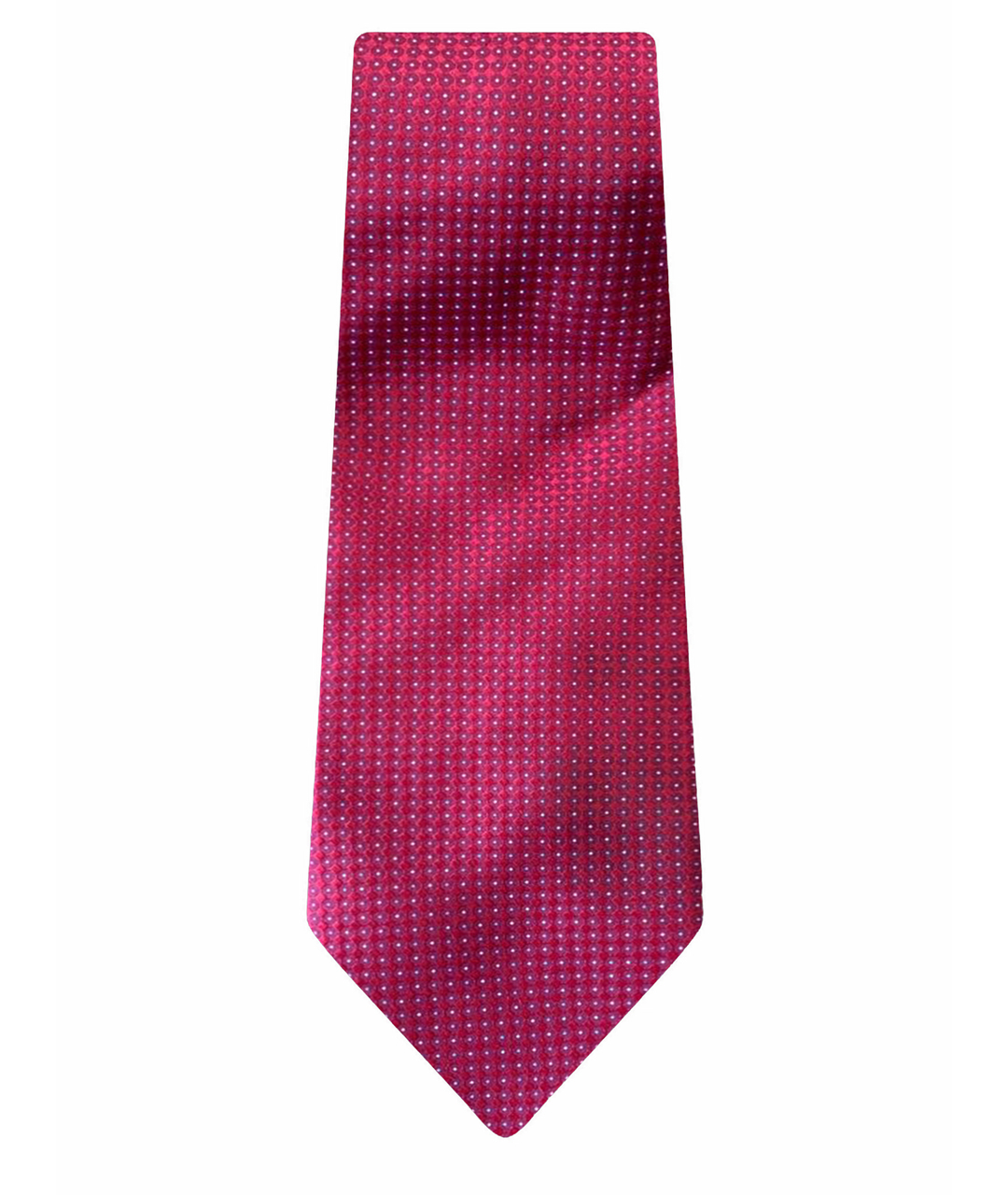 BRIONI Красный шелковый галстук, фото 1