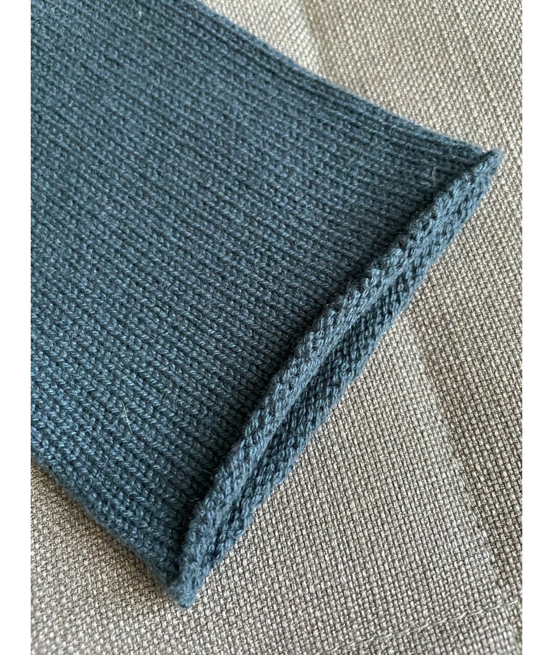 MALO Синий кашемировый джемпер / свитер, фото 5
