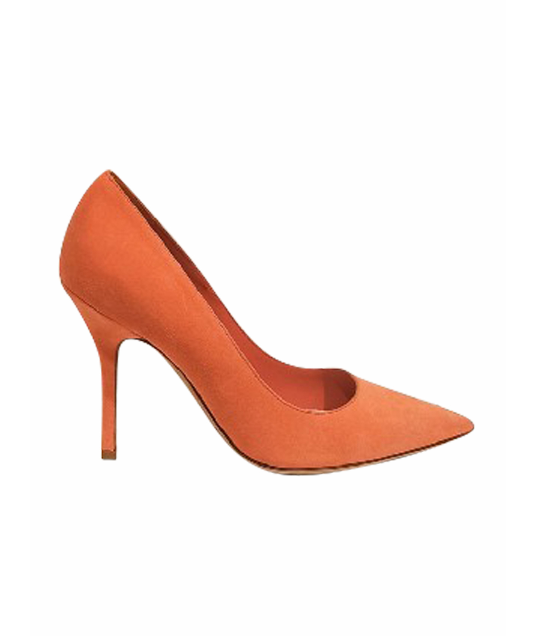 CHRISTIAN DIOR PRE-OWNED Оранжевое замшевые туфли, фото 1