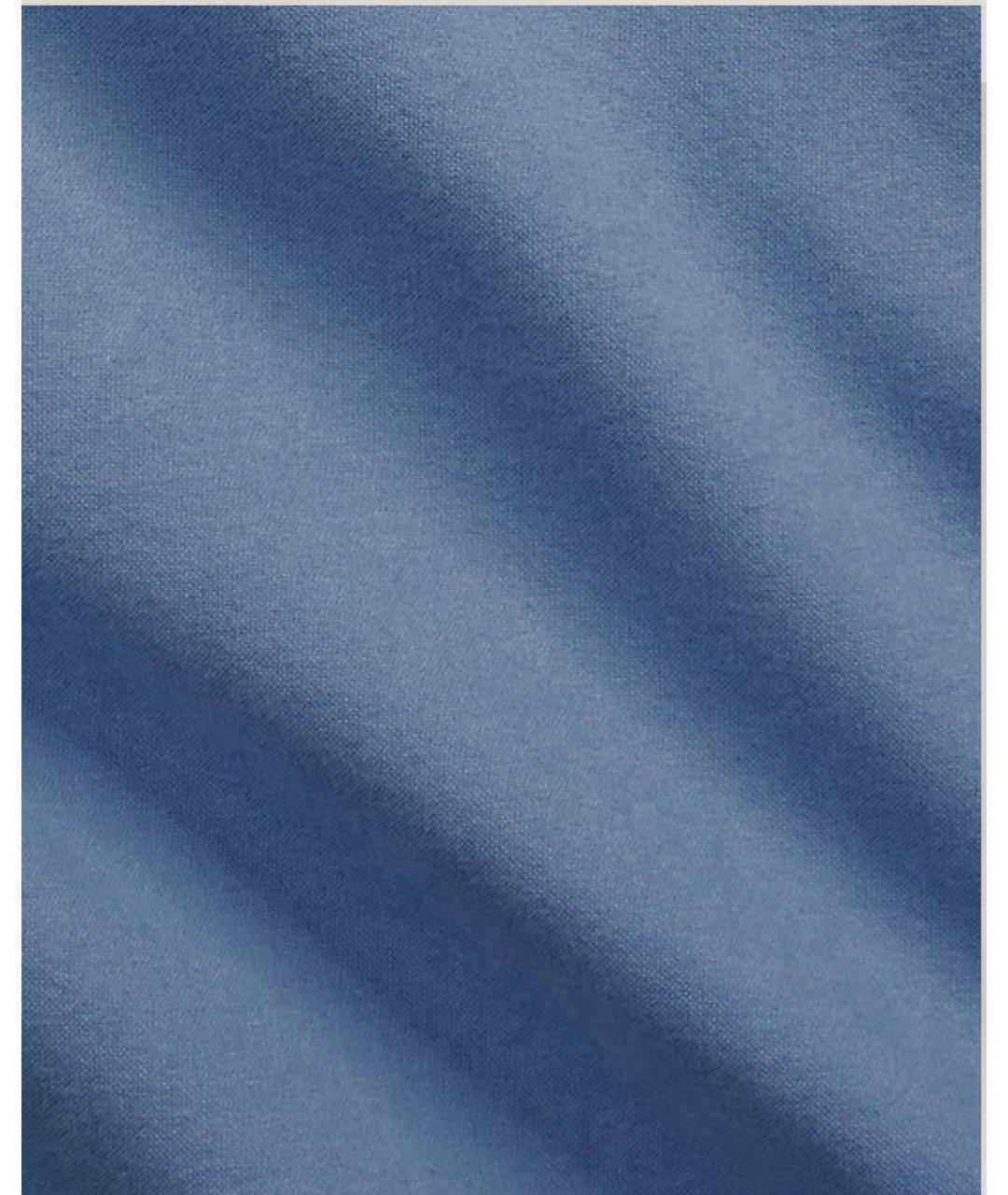 POLO RALPH LAUREN Голубая хлопковая кэжуал рубашка, фото 3