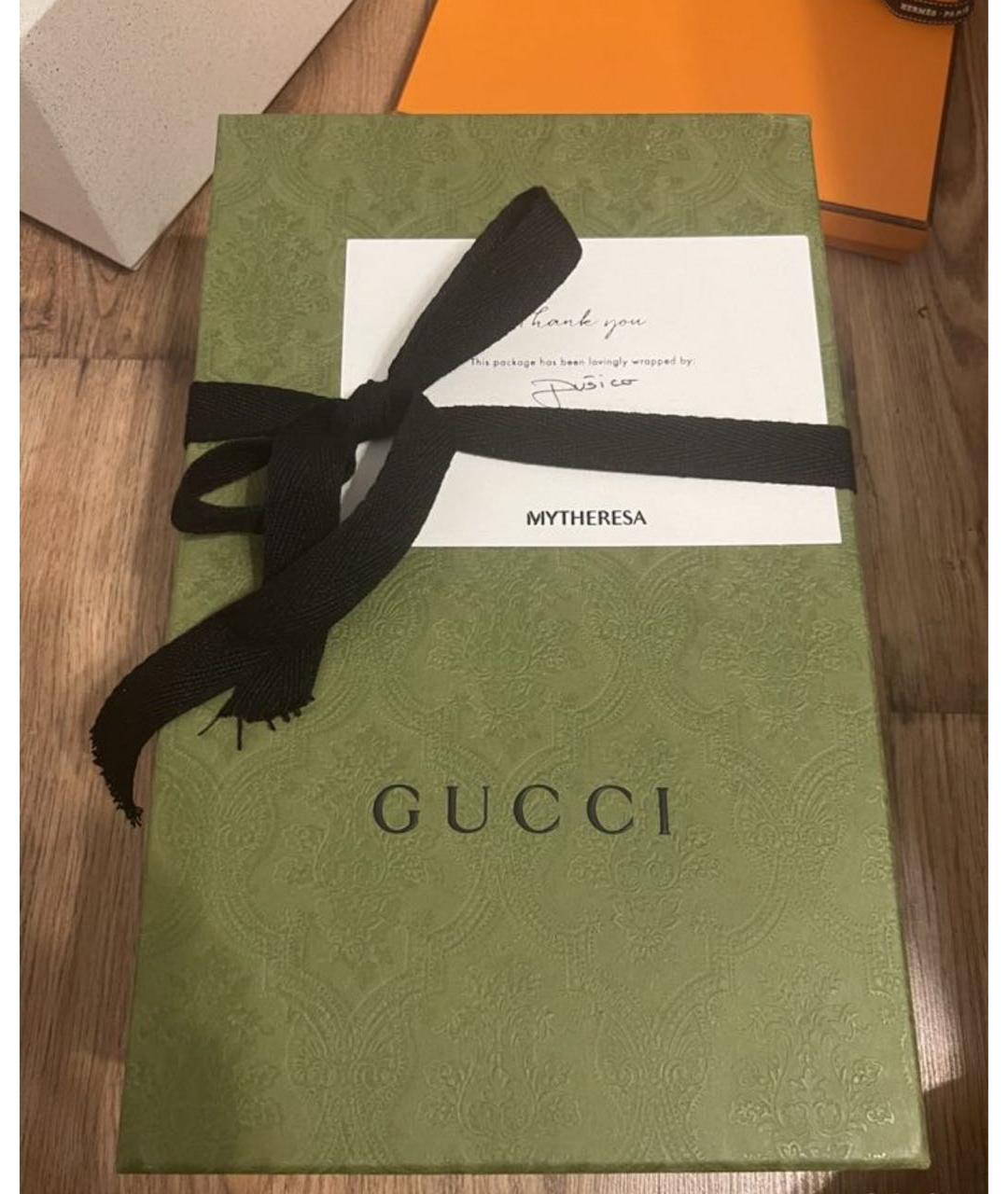 GUCCI Зеленые кроссовки, фото 5