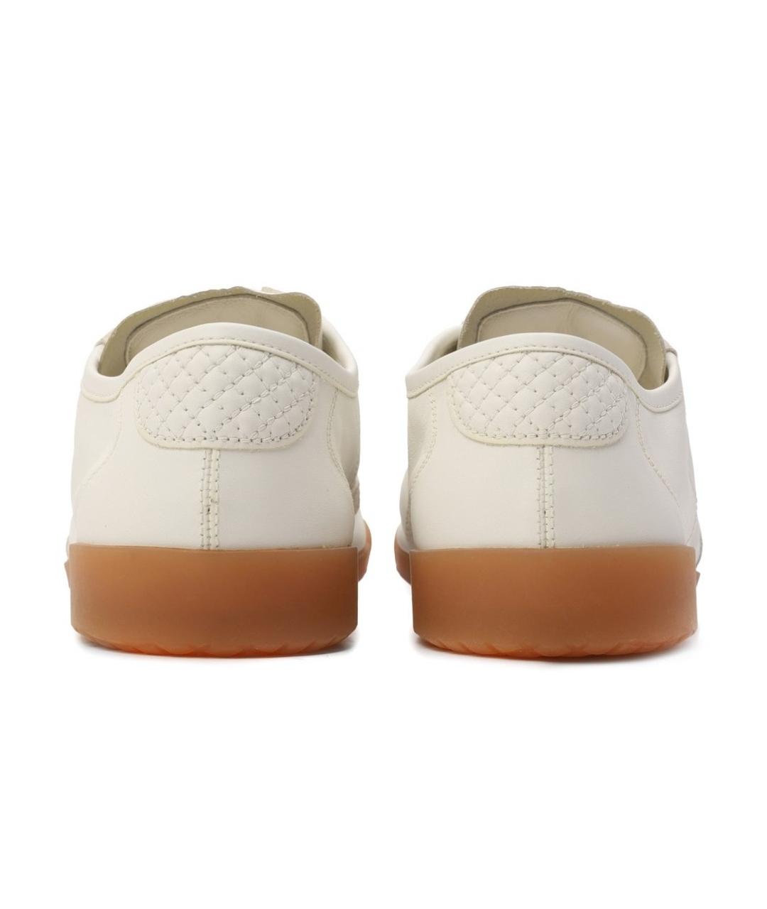 CHANEL Белые кожаные кроссовки, фото 6