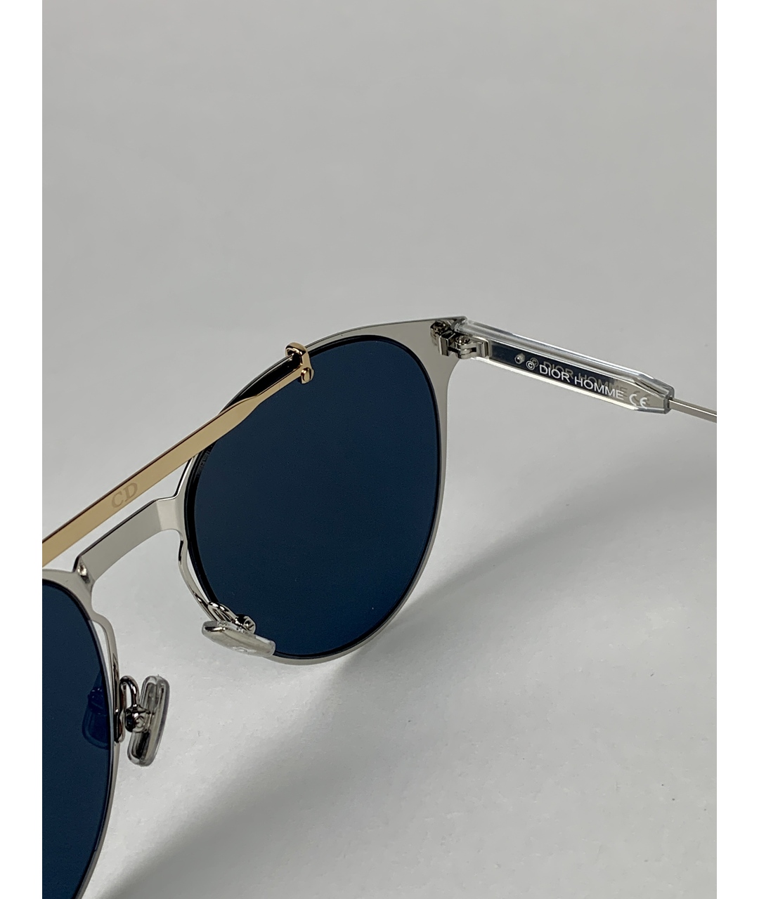 CHRISTIAN DIOR PRE-OWNED Мульти металлические солнцезащитные очки, фото 5