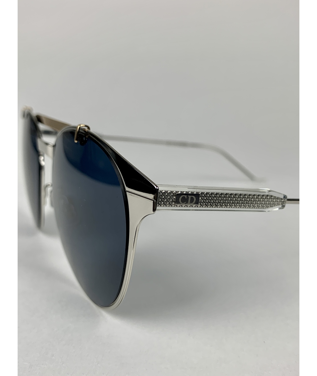 CHRISTIAN DIOR PRE-OWNED Мульти металлические солнцезащитные очки, фото 4
