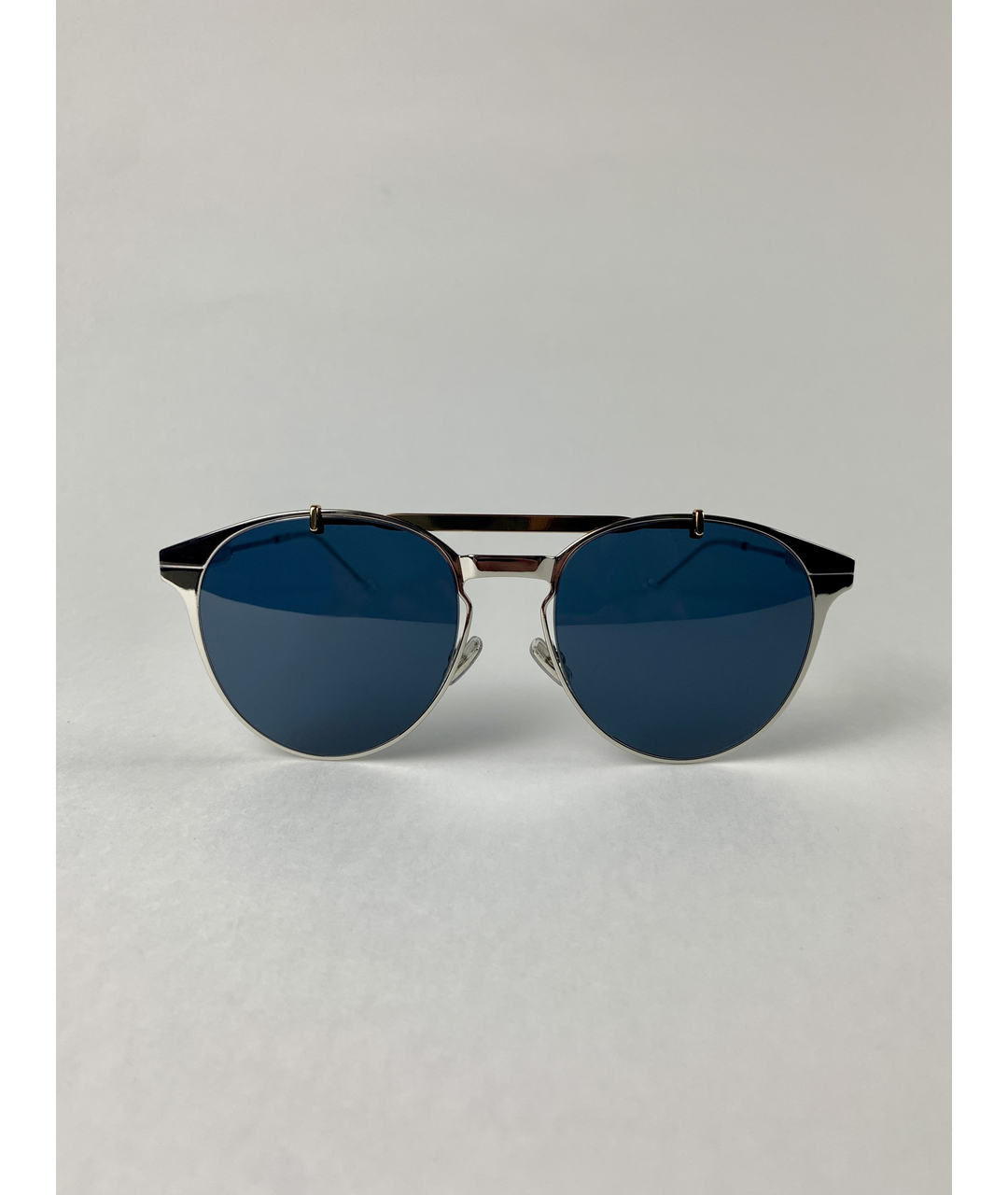 CHRISTIAN DIOR PRE-OWNED Мульти металлические солнцезащитные очки, фото 9